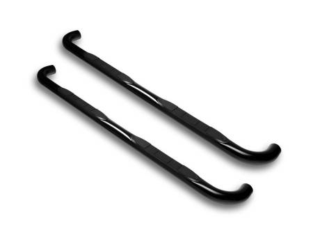 Armordillo - Armordillo 2003-2009 Dodge Ram 2500/3500 - Regular Cab 4in. Oval Matte Black Side Step bars