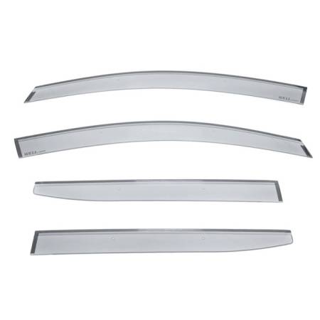WellVisors - WellVisors Side Window Deflectors Nissan Leaf 2018+ Premium Series