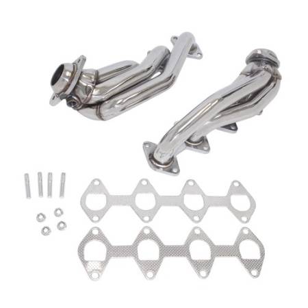 Manzo Headers, Exhausts, and More - Manzo Ford Mustang GT 2005-2008 S-197 4.6L V8 281 CID Stainless Steel Headers