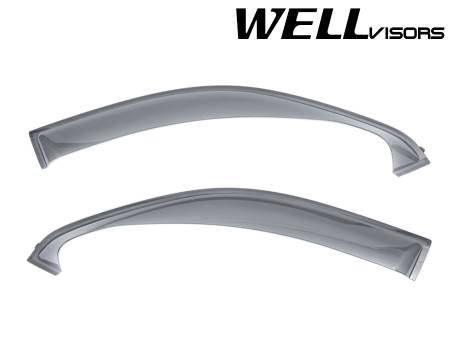 WellVisors - WellVisors Side Window Deflectors Toyota Tundra 07-21 Double Cab Off-Road Series (front only)