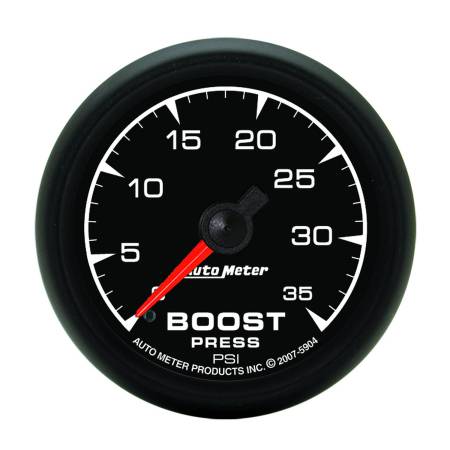 AutoMeter - AutoMeter ES 52mm 35 PSI Mechanical Boost Gauge