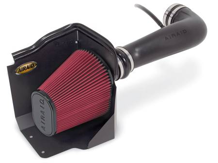 Airaid - Airaid 09-13 GM Truck/SUV (w/ Elec Fan/excl 11 6.0L) CAD Intake System w/ Tube (Oiled / Red Media)