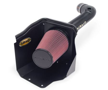 Airaid - Airaid 01-04 Chevy & GMC Duramax 6.6L LB7 CAD Intake System w/ Tube (Oiled / Red Media)
