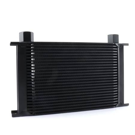 DC Sports - DC Sports 25 Row Universal Oil Cooler; Black with -6 AN Fittings