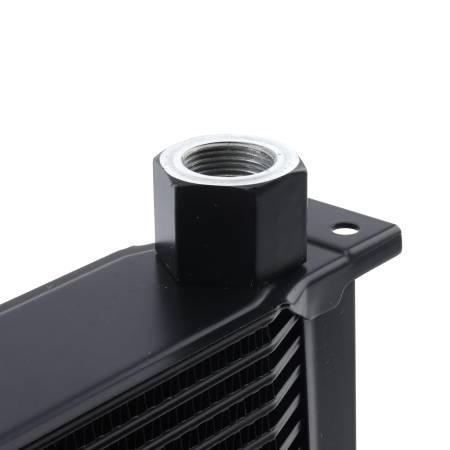 DC Sports - DC Sports 25 Row Universal Oil Cooler; Black with -8 AN Fittings