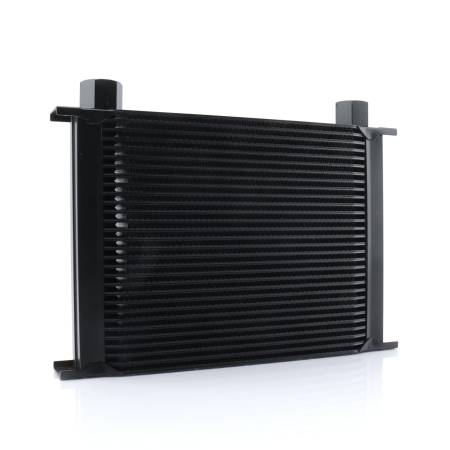 DC Sports - DC Sports 30 Row Universal Oil Cooler; Black with -6 AN Fittings