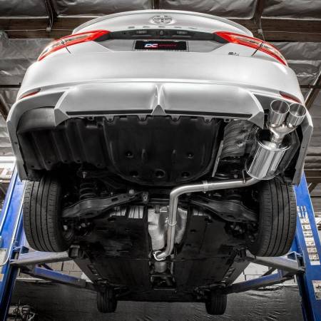 DC Sports - DC Sports Catback Single Canister Exhaust Burnt (18-21 CAMRY)