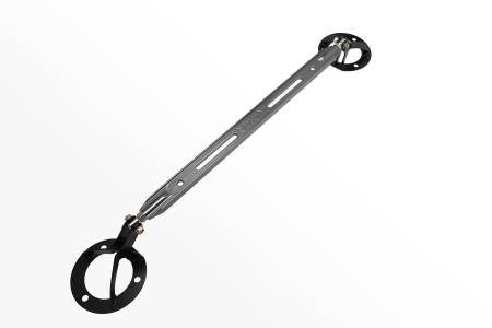 Megan Racing - Megan Racing Front Upper Strut Tower Bar for Toyota Supra 86-92 - Gunmetal