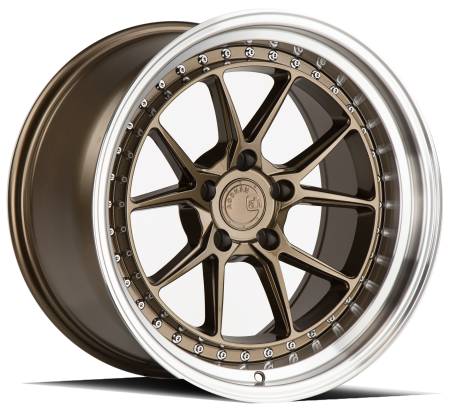 AodHan Wheels - Aodhan Wheels Rim DS08 18x10.5 5x114.3 73.1CB ET22 Bronze w/Machined Lip