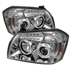 Spyder Auto - Spyder Dodge Magnum 05-07 Projector Headlights LED Halo LED Chrm (Not Included) PRO-YD-DMAG05-LED-C