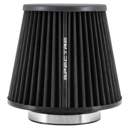 Spectre Performance - Spectre HPR Conical Air Filter 4in. Flange ID / 6.813in. Base OD / 6.75in. Tall - Black