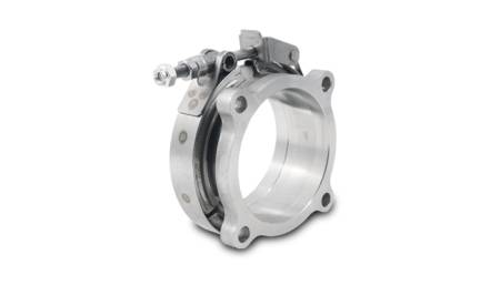 Vibrant Performance - Vibrant Performance GT Series Turbo Adapter 3in 4 Bolt to 3in V-Band Flange w/ V-Band & V-Band Clamp
