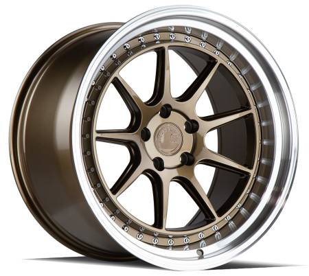 AodHan Wheels - Aodhan Wheels Rim DS-X 19x11 5x114.3 73.1CB ET22 Bronze w/Machined Lip