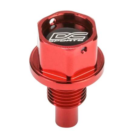 DC Sports - DC Sports Red Magnetic Drain Plug (Nissan Toyota)