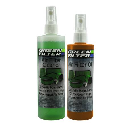 Green Filter USA - Green Filter Cleaner & Synthetic Oil Kit 12oz Cleaner / 8oz Oil (Orange)