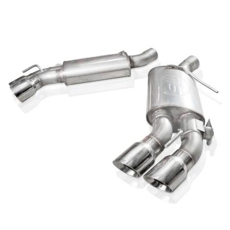 Stainless Works - Stainless Works 2016-18 Camaro SS Axleback S-Tube Muffler NPP Valve 4in Tips