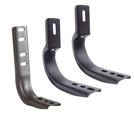 Go Rhino - Go Rhino 01-06 Chevrolet Silv 1500/1500HD/2500HD/3500HD Brackets for OE Xtreme Cab Length SideSteps