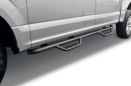 Go Rhino - Go Rhino 15-20 Ford F-150 Dominator Classic D2 SideSteps - Cab Length - Tex Blk