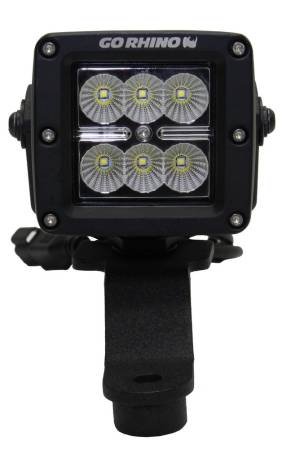 Go Rhino - Go Rhino 18-20 Jeep Wrangler JL/JLU/Gladiator JT Light Mount - 3in Cube