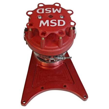 MSD Ignition - MSD Distributor, GM Big Block, Front Drive with standard Ford Cap