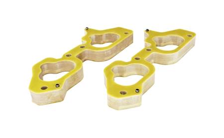 Torque Solution - Torque Solution Phenolic Thermal Intake Spacers: 19mm For Subaru EJ w/ TGV Housings