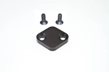 Torque Solution - Torque Solution Billet EGR Solution Kit (Black No Logo): Mitsubishi Evolution 2003-2006