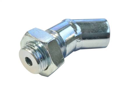 Torque Solution - Torque Solution O2 Sensor Extender Universal 45deg Degree