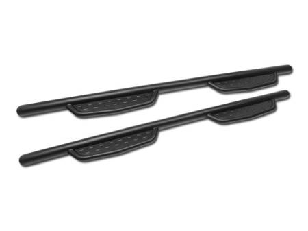 I3 Enterprise - I3 2009-2014 Ford F-150 Super Crew Cab 3" Hoop Step Nerf Bars (Matte Black)