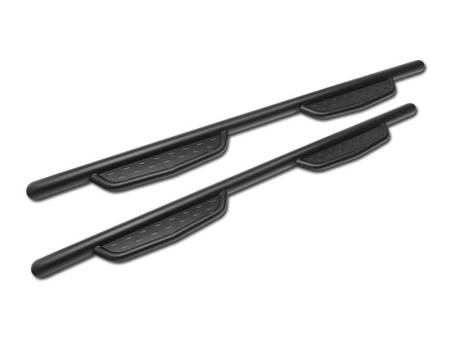 I3 Enterprise - I3 2007-2018 Chery Silverado/Gmc Sierra Crew Cab (Excl. 2011-Up Disel Model) 3" Hoop Step Nerf Bars (Matte Black)
