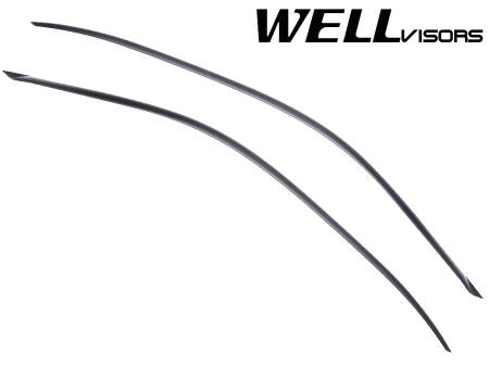 WellVisors - WellVisors Side Window Deflectors Subaru Legacy 05-09 Premium Series