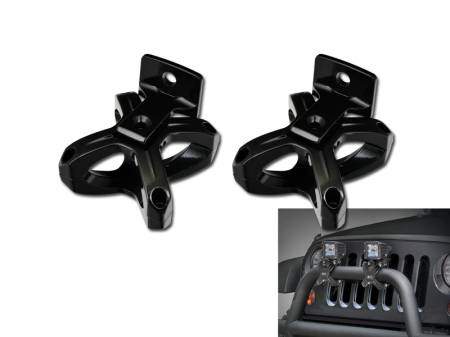 I3 Enterprise - I3 Universal X Style Bracket Mount - 2"-3" Tube - Black