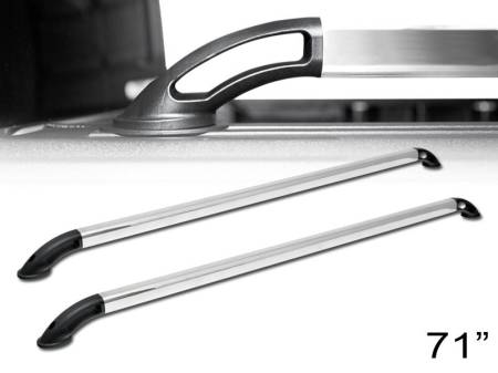 I3 Enterprise - I3 1994-2001 Dodge Ram 1500 Pickup - Regular Cab 6.5" Bed Nylon Boss Locker - 1.75'' Stainless Steel Square Tube Side Bed Rails - Stainless Steel