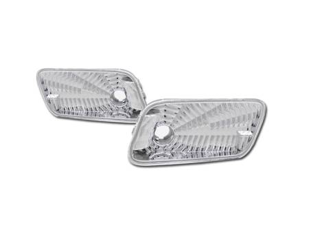 I3 Enterprise - I3 96-02 Mercedes W210 E Class Front Bumper Side Marker Reflector Lights (Euro)