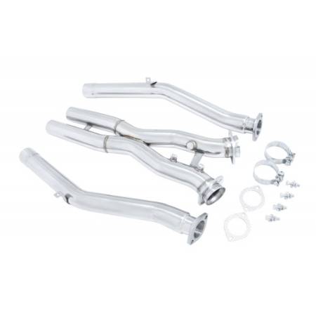 Manzo Headers, Exhausts, and More - Manzo Chevrolet Chevy Corvette 1997-2004 C5 5.7L LS1 / LS6 V8 Stainless Steel Exhaust X Pipe