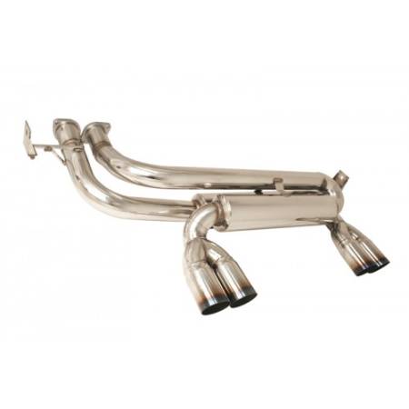 Manzo Headers, Exhausts, and More - Manzo E46 M3 2001-2006 3.2L I6 S54B32 Stainless Steel Axleback Exhaust System