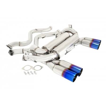 Manzo Headers, Exhausts, and More - Manzo E92 M3 2008-2012 2DR Coupe 4.0L V8 S65B40 Stainless Steel Catback Exhaust System
