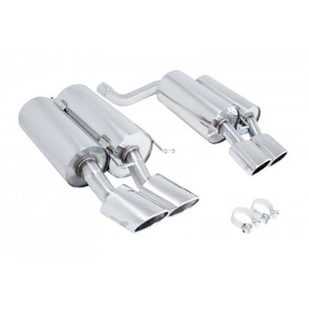 Manzo Headers, Exhausts, and More - Manzo E60 M5 2005-2011 5.0L V10 S85B50 Stainless Steel Axleback Exhaust System