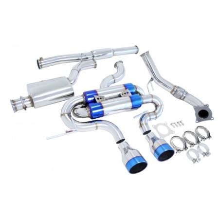 Manzo Headers, Exhausts, and More - Manzo Volkswagen VW Golf VI R MK6 2011 2.0T Stainless Steel Catback Exhaust System