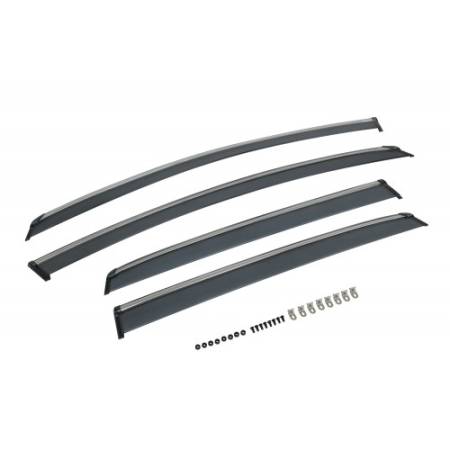 Manzo Headers, Exhausts, and More - Manzo Honda Fit 2015+ Polycarbonate Window Visors