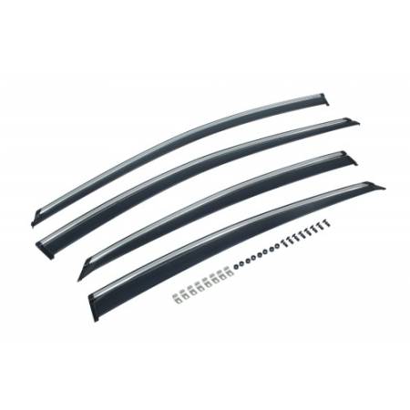 Manzo Headers, Exhausts, and More - Manzo Hyundai Elantra 2013-2015 Polycarbonate Window Visors