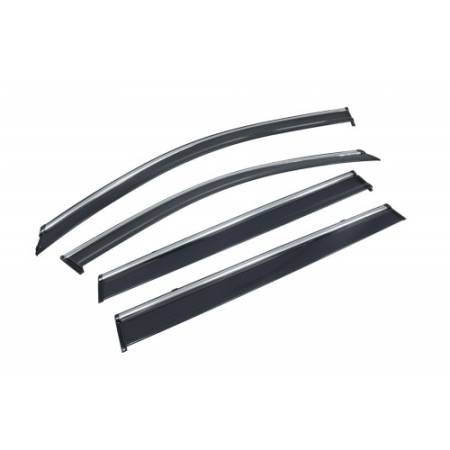 Manzo Headers, Exhausts, and More - Manzo Jeep Cherokee 2014-2016+ Polycarbonate Window Visors