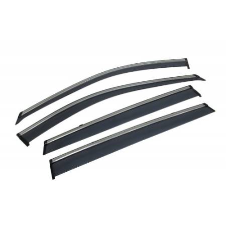 Manzo Headers, Exhausts, and More - Manzo Nissan Rogue 2014+ Polycarbonate Window Visors