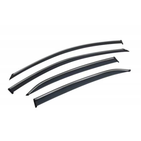 Manzo Headers, Exhausts, and More - Manzo Toyota Corolla 2014-2016 Polycarbonate Window Visors