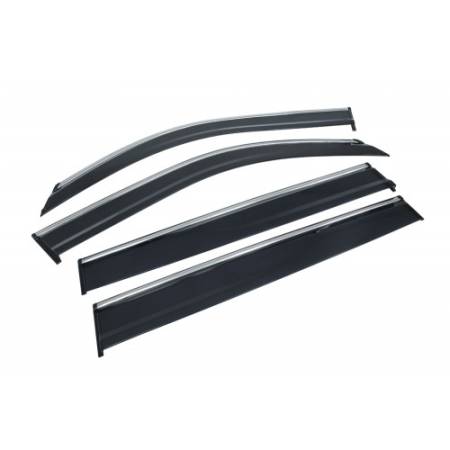 Manzo Headers, Exhausts, and More - Manzo Toyota Land Cruiser 2008-2016 Polycarbonate Window Visors