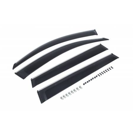 Manzo Headers, Exhausts, and More - Manzo Toyota RAV-4 2006-2012 Polycarbonate Window Visors