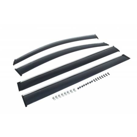 Manzo Headers, Exhausts, and More - Manzo Toyota Sienna 2011-2016 Polycarbonate Window Visors