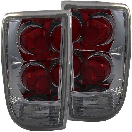 ANZO Headlights, Tail Lights and More  - ANZO 1995-2005 Chevrolet Blazer Taillights Smoke