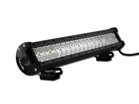 I3 Enterprise - I3 40 Pcs 3W Cree 120W. 21.5" Universal Led Light Bar Fog Light Black Shell With Wires (White Led)