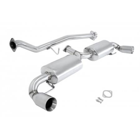 Manzo Headers, Exhausts, and More - Manzo Mazda RX8 2004-2008 SE3P 1.3L Stainless Steel Catback Exhaust System