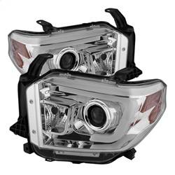 Spyder Auto - Spyder Toyota Tundra 2014-2016 Projector Headlights Light Bar DRL Chrome PRO-YD-TTU14-DRL-C